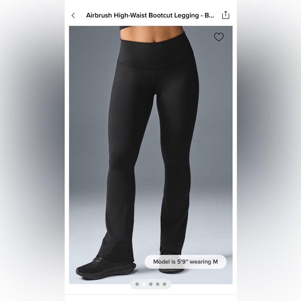 Alo Yoga high waist Airbrush bootcut legging